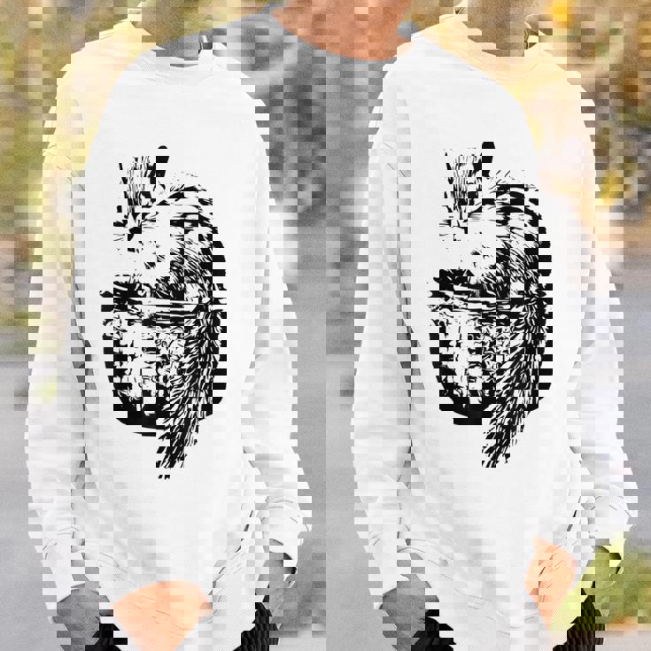 リスちゃん リス シマリス モチーフ げっ歯類 動物 カラフル デザイン スウェットシャツ 彼への贈り物