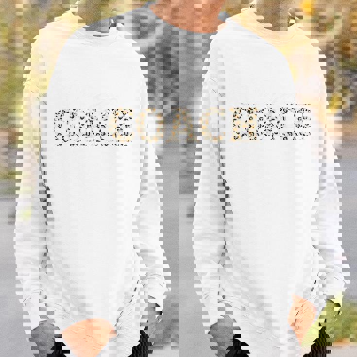 レオパードデザインのチアリーディングコーチ 面白いチアコーチ スウェットシャツ 彼への贈り物