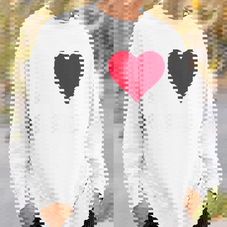 レッドハート I Loveasuke スウェットシャツ 彼への贈り物