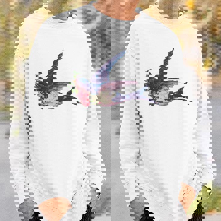レトロ レディース ヴィンテージ メンズ ツバメ タトゥー デザイン スウェットシャツ 彼への贈り物
