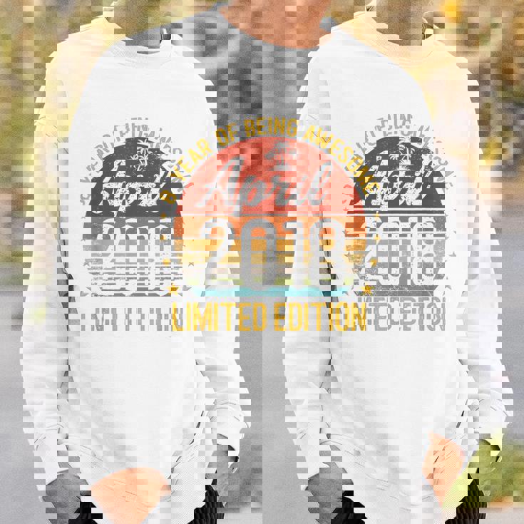 レトロ2018年3月限定版 8歳8歳の誕生日 スウェットシャツ 彼への贈り物