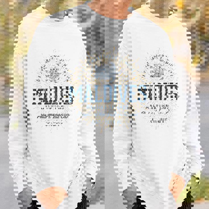 ヴィンテージ モルディブ レトロ スウェットシャツ 彼への贈り物