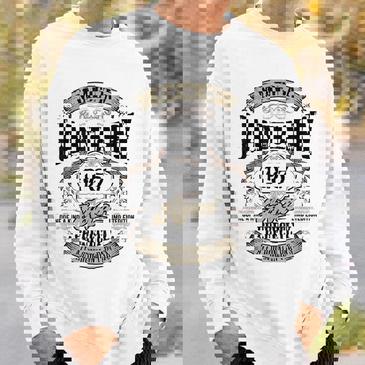 ヴィンテージ還暦伝説 1967年1月 60歳の贈り物 スウェットシャツ 彼への贈り物