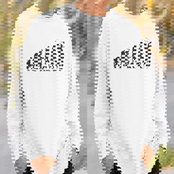 人類の進化 ネタ ゴルファー ゴルフ ゴルフ好き ゴルフファン おもしろ ゴルフ部 スウェットシャツ 彼への贈り物