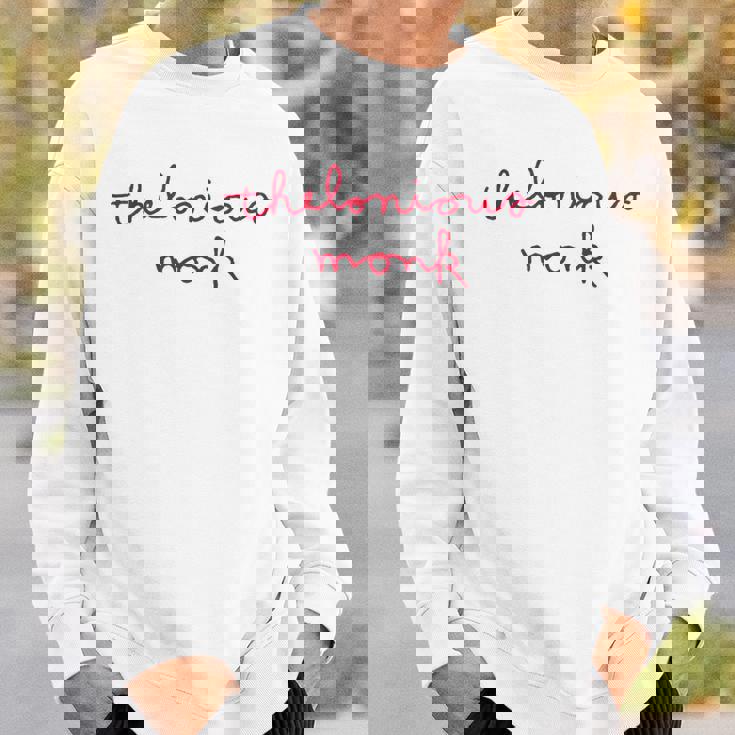 公式セロニアス・モンク・ジャズ・アイコングッズ カレッジ罫線入り スウェットシャツ 彼への贈り物