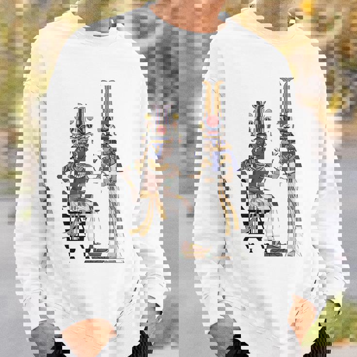 古代エジプトファラオ ツタンカーメン ツタンカーメン王 スウェットシャツ 彼への贈り物