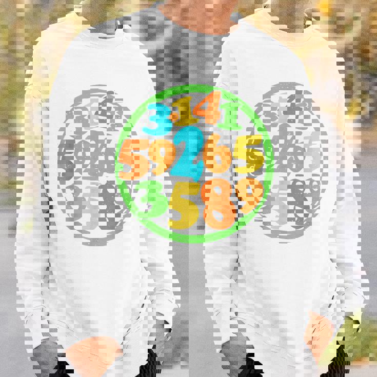 数字円周率ティー スウェットシャツ 彼への贈り物