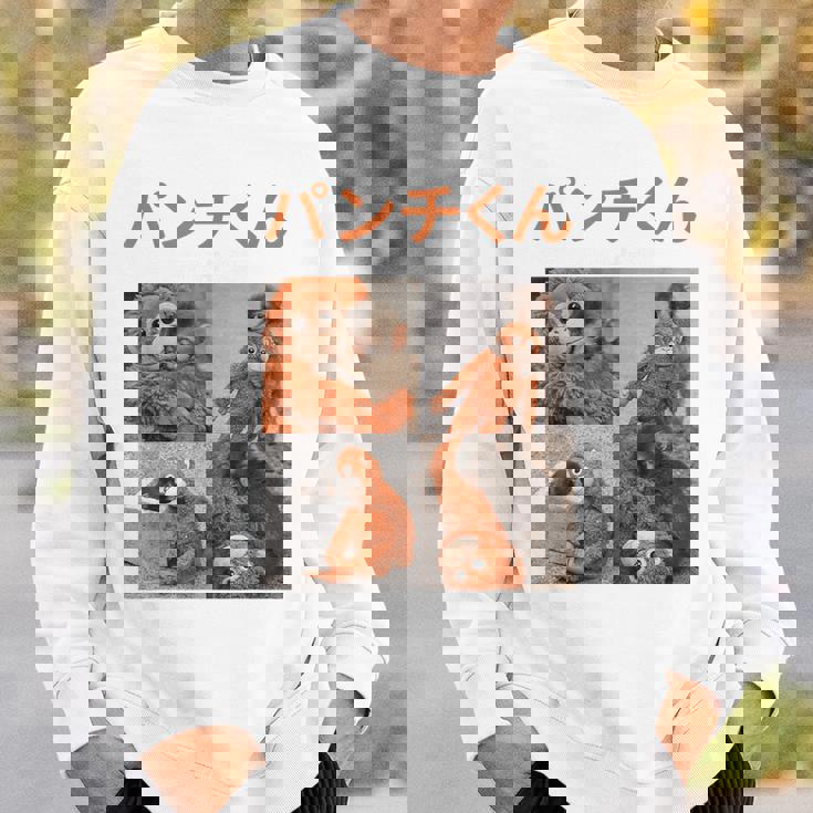 日本パンチくんベビーマカクパンチザモンキーぬいぐるみ スウェットシャツ 彼への贈り物