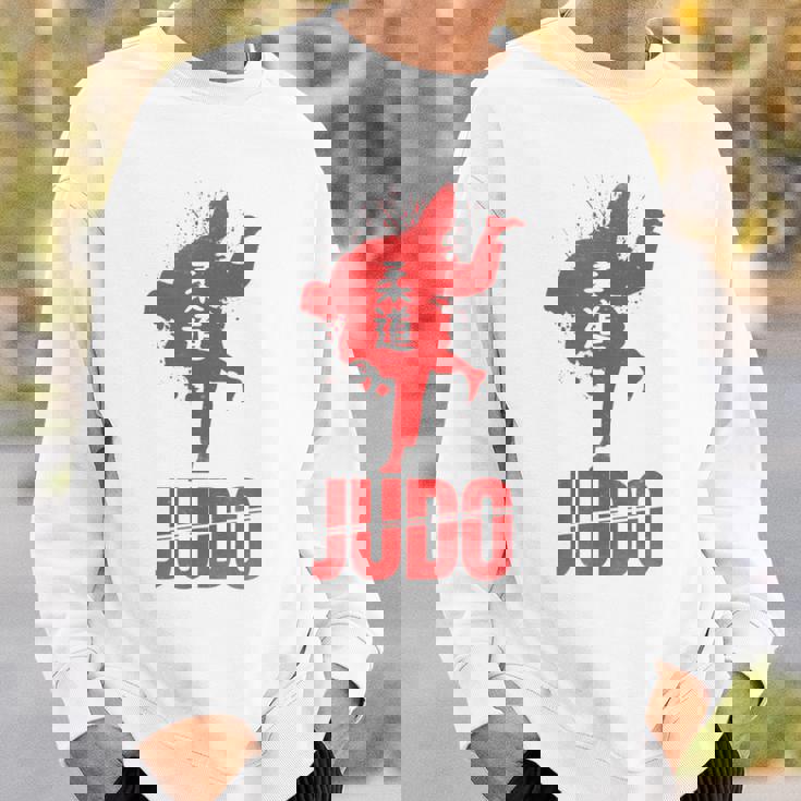 柔道着のクールな柔道tシャツ。 スウェットシャツ 彼への贈り物