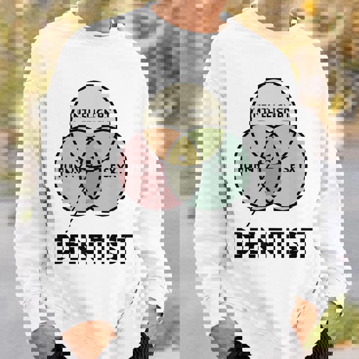 歯医者さんtシャツ Intelligent Andexy スウェットシャツ 彼への贈り物