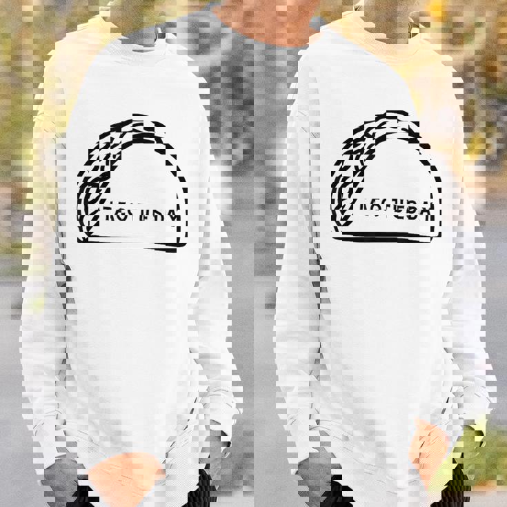 男女 家族 タコス愛好家 面白い タコス 火曜日 スウェットシャツ 彼への贈り物