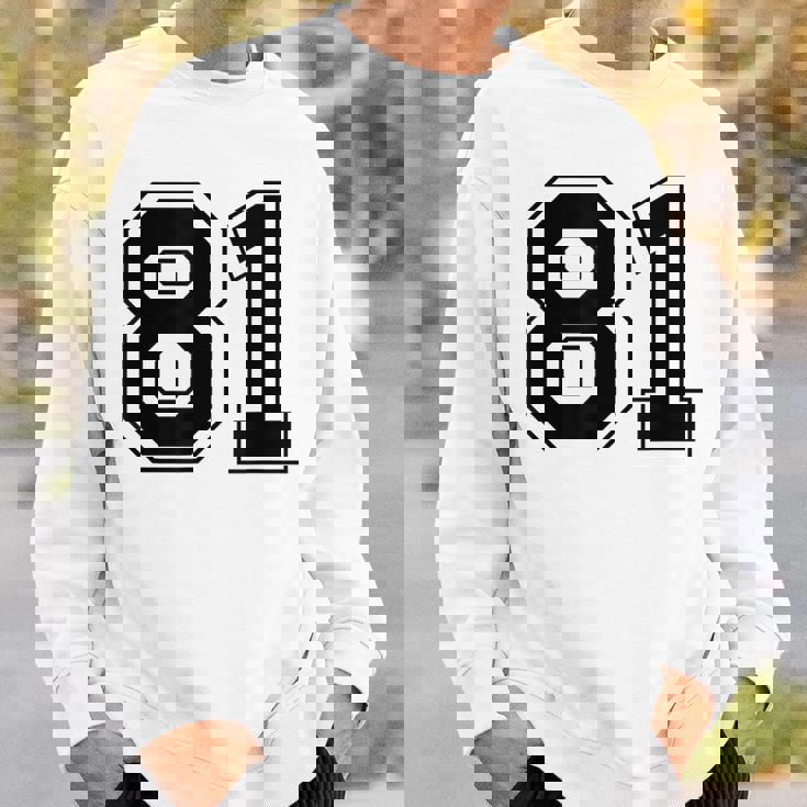 番号 81 スウェットシャツ 彼への贈り物