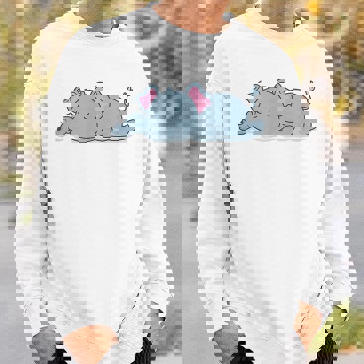 眠っている象 スウェットシャツ 彼への贈り物