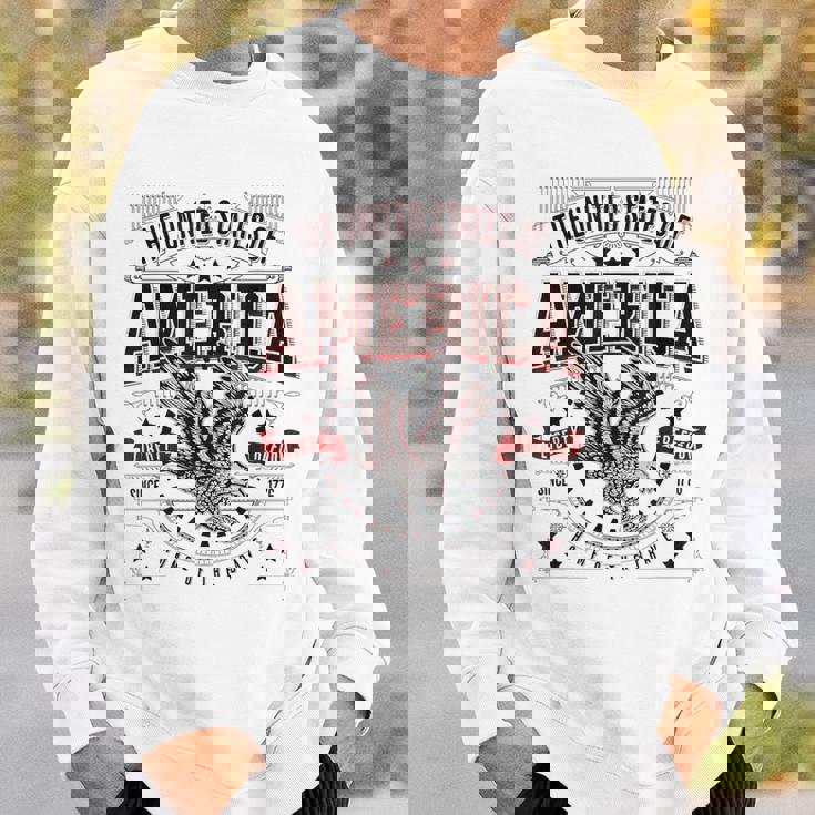 米国アメリカンイーグル アメリカ国旗 パトリオット Usa 男性用 スウェットシャツ 彼への贈り物