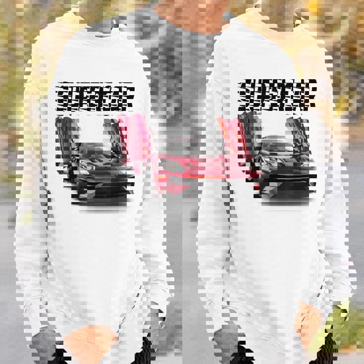 素敵なエキゾチックなスーtシャツ。スポーツカー愛好家に最適。 スウェットシャツ 彼への贈り物