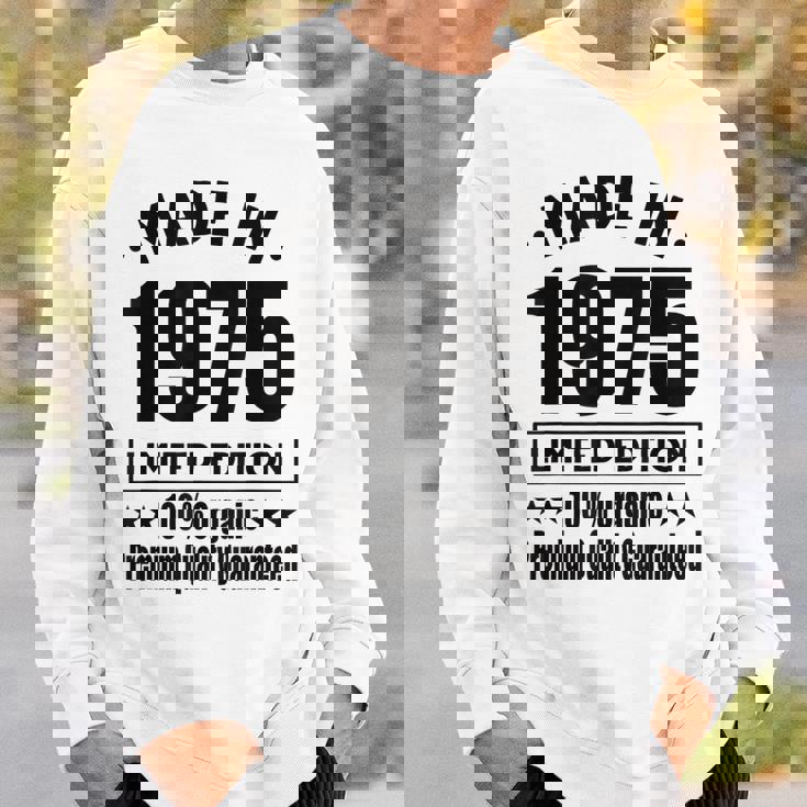 限定版 1975年 誕生日 1975年 1975年生まれ スウェットシャツ 彼への贈り物