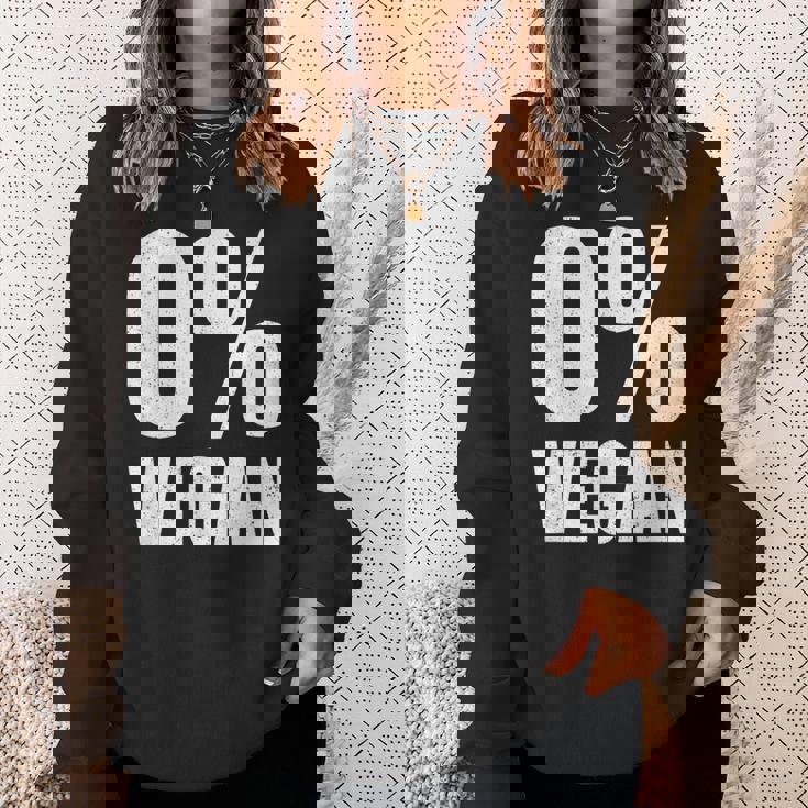 0 ビーガンゼロ パーセントビーガンカーニボア スウェットシャツ 彼女への贈り物