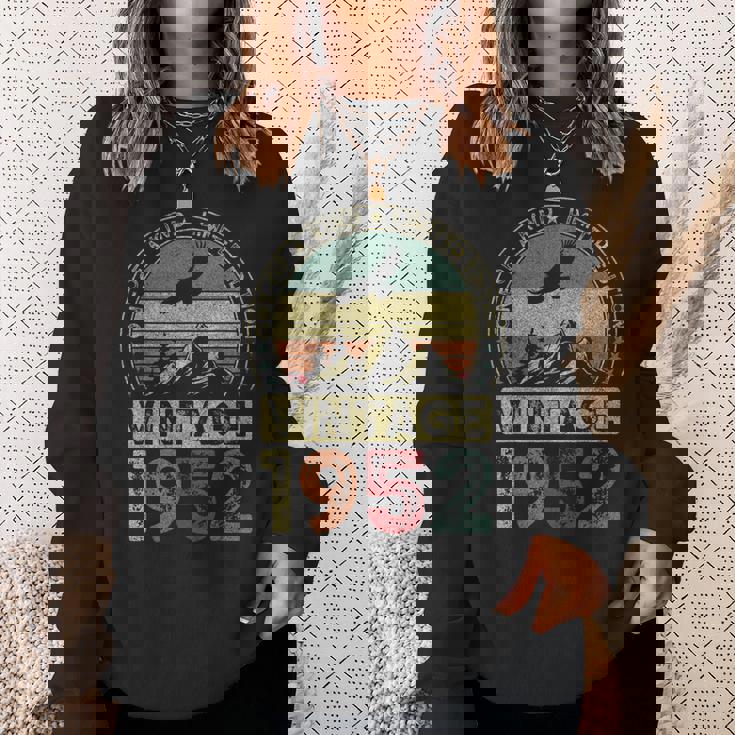 1952年ヴィンテージ、限定版、74歳の誕生日、74歳 スウェットシャツ 彼女への贈り物