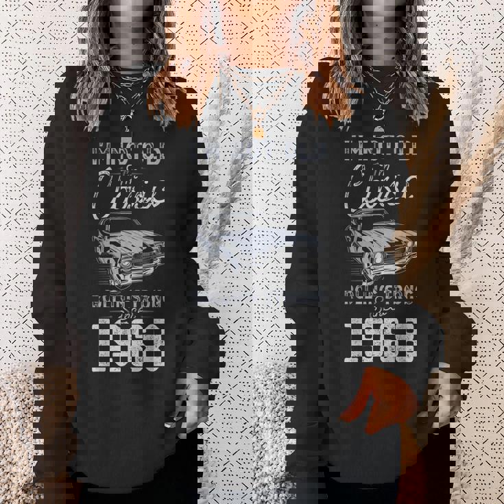 1968年生まれ マッスルカー生誕58周年 スウェットシャツ 彼女への贈り物