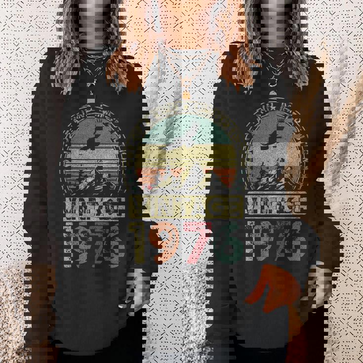 1976年ヴィンテージ、限定版、50歳の誕生日、50歳 スウェットシャツ 彼女への贈り物