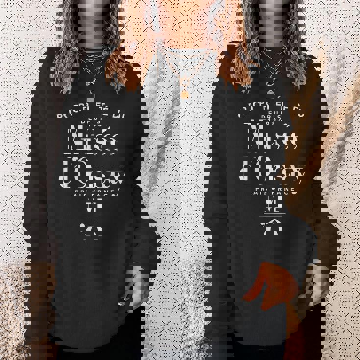 1986年創業、フランス・パリ・オルセー美術館の所有物。 スウェットシャツ 彼女への贈り物