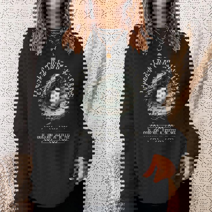 48歳の野球48歳の誕生日プレゼント 神に祝福 スウェットシャツ 彼女への贈り物