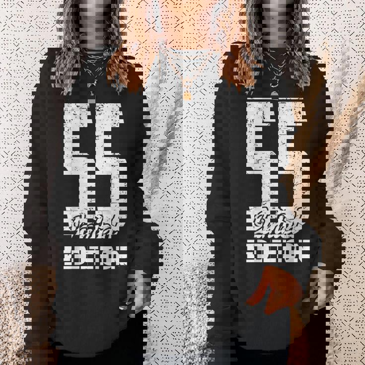 55歳の誕生日 限定版 記念日 ヴィンテージ 55歳 スウェットシャツ 彼女への贈り物