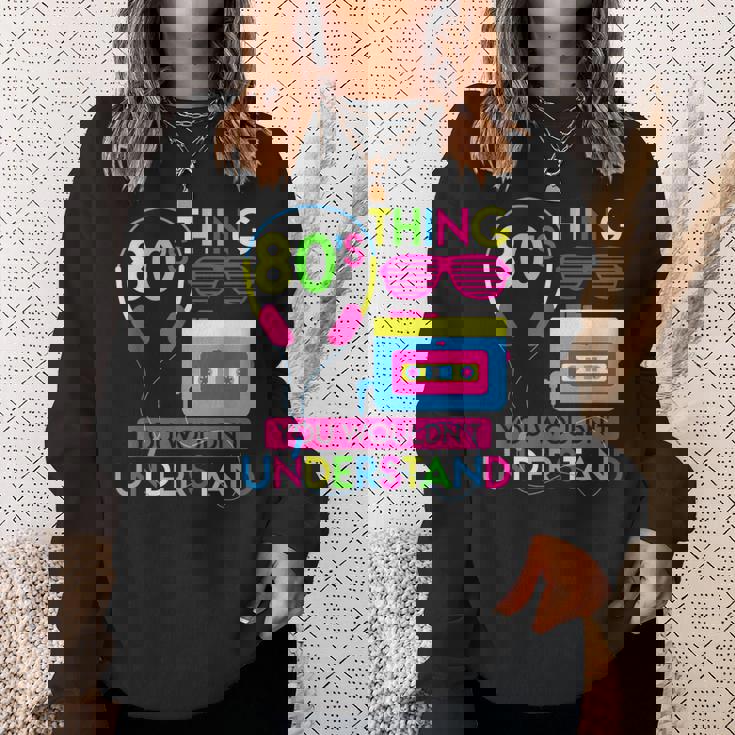 80年代コスチューム 1980年代テーマ パーティー 80年代スタイル ファッション衣装 スウェットシャツ 彼女への贈り物