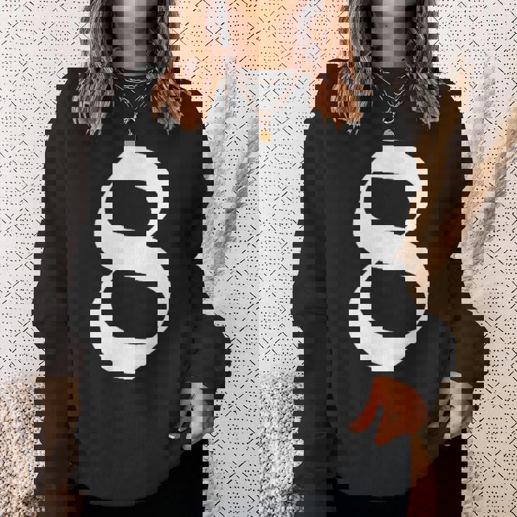 8番目 古英語の中世スタイルの8番 スウェットシャツ 彼女への贈り物