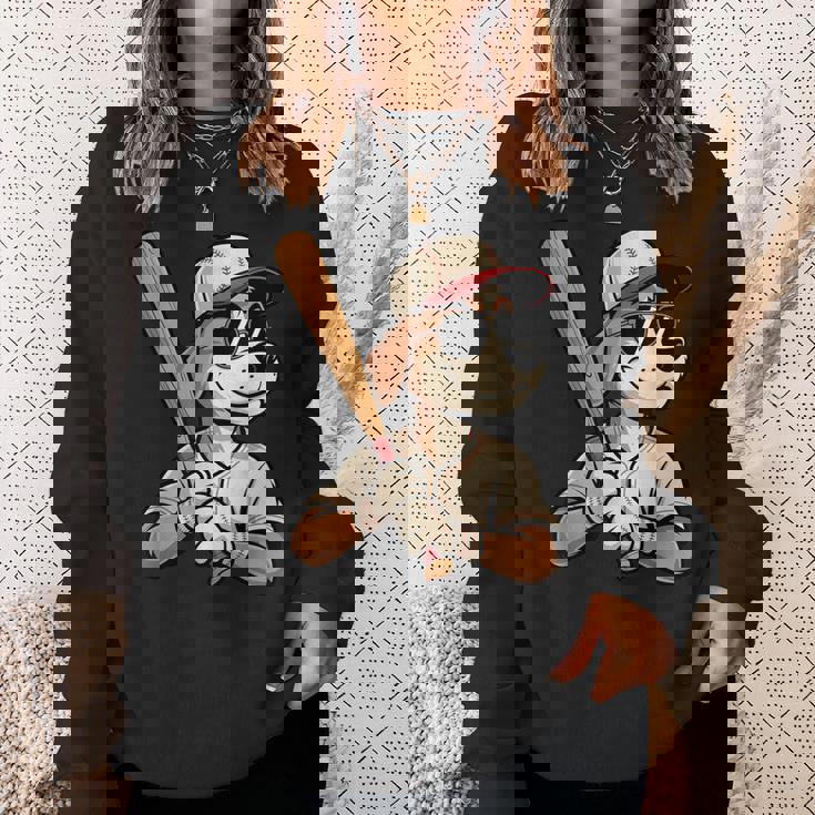 Beagle Baseball Dog Lovers Sports Player Tee Sweatshirt Unisex Gifts for Her