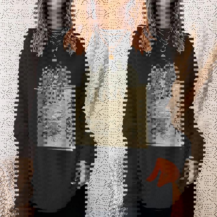 Big Oz Book オズの魔法使い ドロシー・トト ブリキの人 ライオン かかし スウェットシャツ 彼女への贈り物