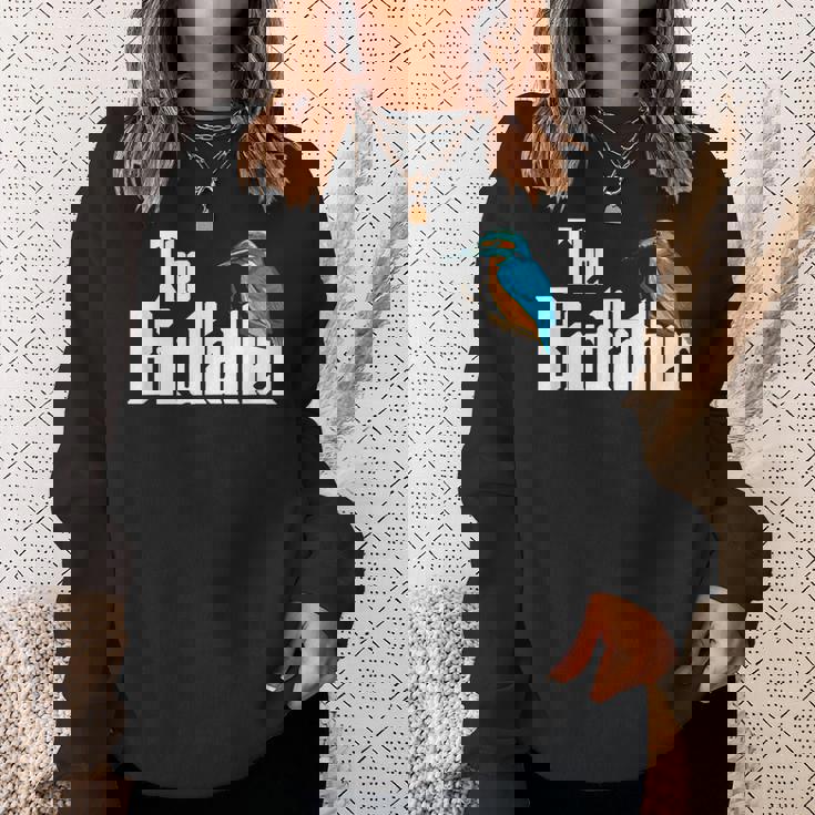 The Birdfather シャツ バードウォッチング ファニー ミーム バーダー ダディ スウェットシャツ 彼女への贈り物