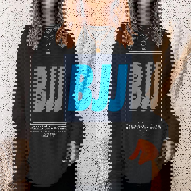 Bjj ブラジリアン柔術アート グラップリング&総合格闘技用 長袖tシャツ スウェットシャツ 彼女への贈り物