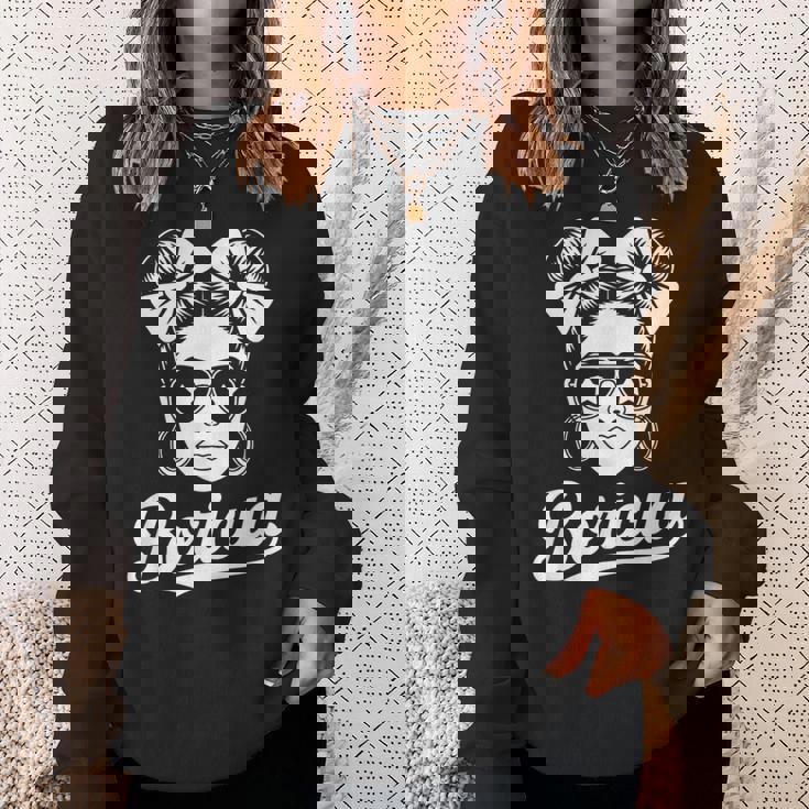 Boricua プエルトリコ ヒスパニック遺産 スウェットシャツ 彼女への贈り物