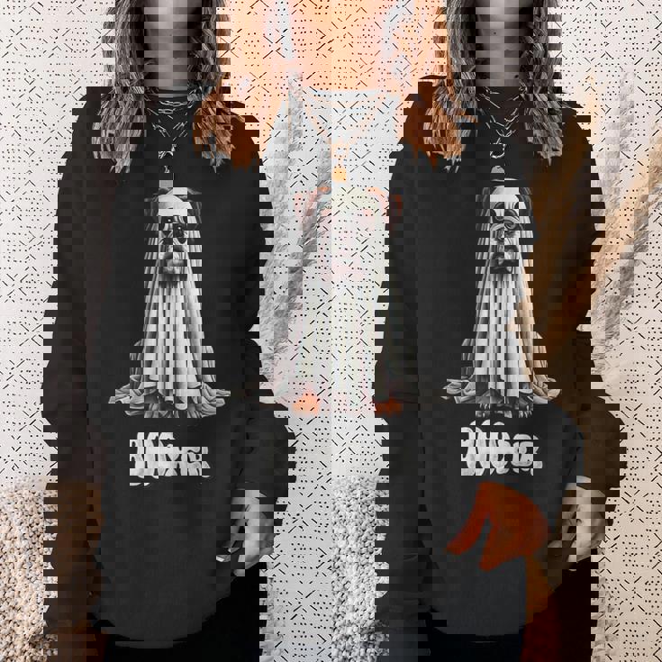 Boxer Dog Halloween Ghost BOOxer Dog Mom Spooky Pet Tank Top Sweatshirt Unisex Gifts for Her