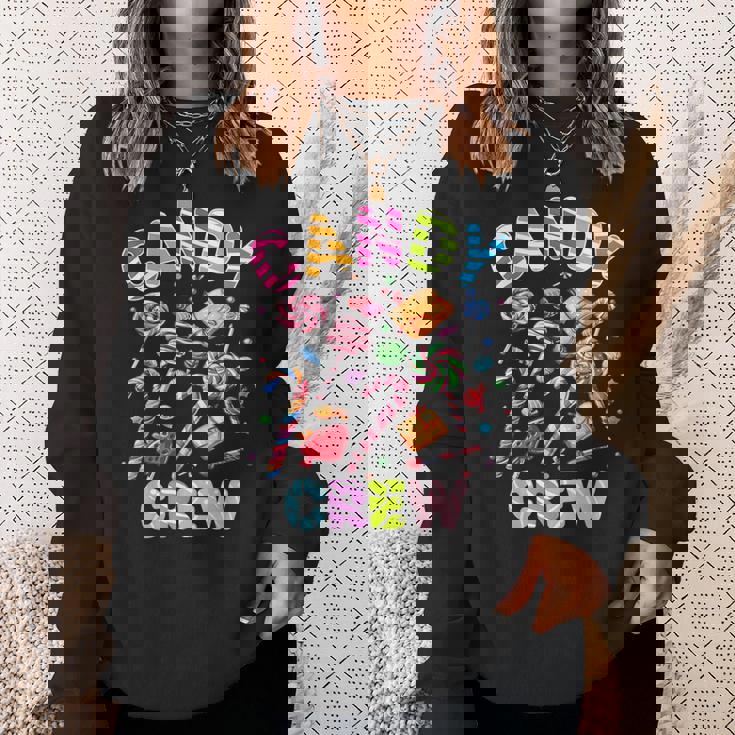 Candy Land Candy Crew Sweetie Candy Squad Cool Christmas Sweatshirt Gifts for Her