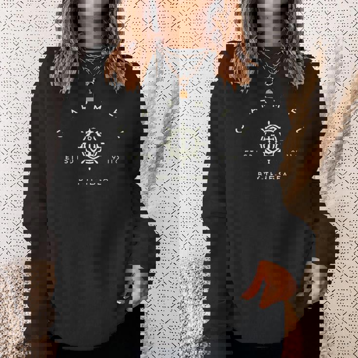 Carmel By-Theea カリフォルニア カーメルバイザシーcaアンカー 長袖tシャツ スウェットシャツ 彼女への贈り物