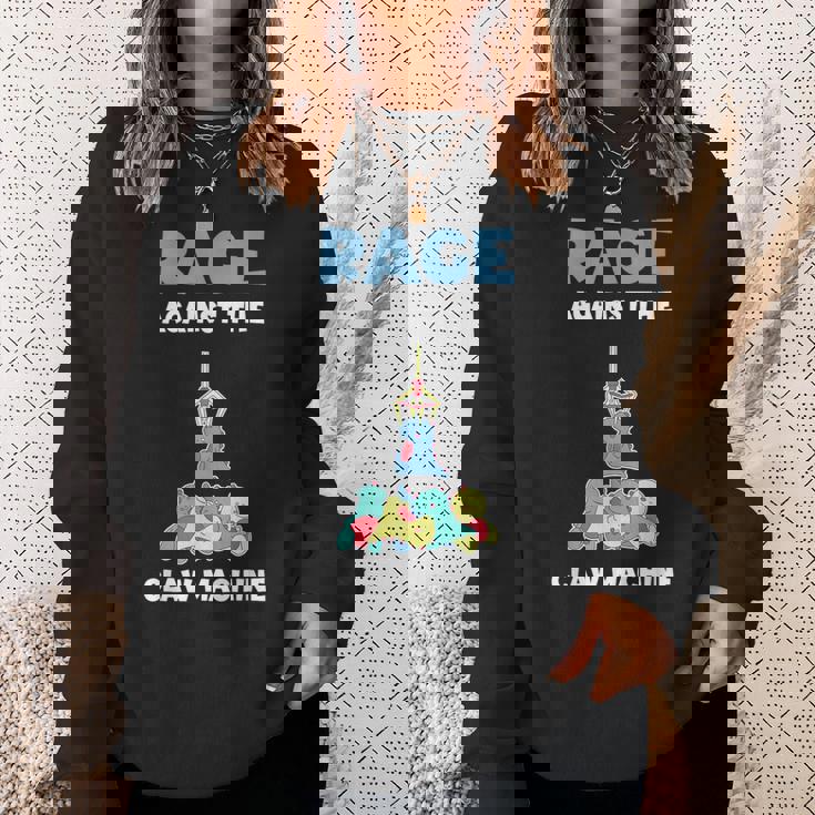 Claw Machine Rage Against Claw マシンスキル アーケードゲーマー スウェットシャツ 彼女への贈り物