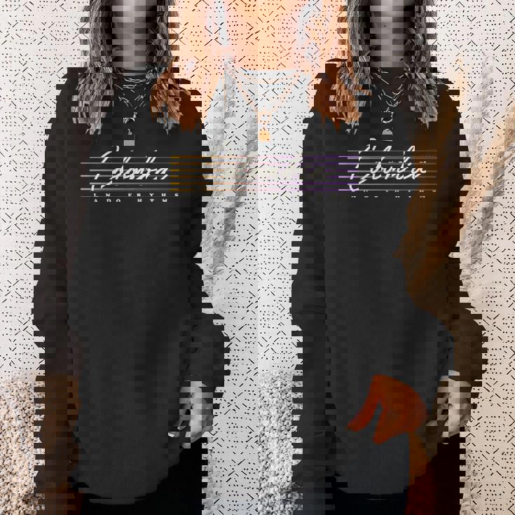 Colombia レトロなスタイルのコロンビア 長袖tシャツ スウェットシャツ 彼女への贈り物