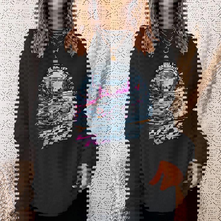 Cool Racing ビンテージ ジャパニーズjdm 東京ジャパン ドリフトレースカー スウェットシャツ 彼女への贈り物