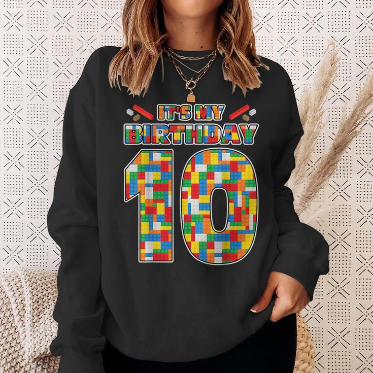 Es Mi Cumpleaños Número 10 10 Cumpleaños Camisa de entrenamiento Regalos para ella