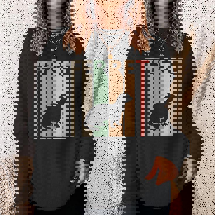 Ferret フェレット スウェットシャツ 彼女への贈り物