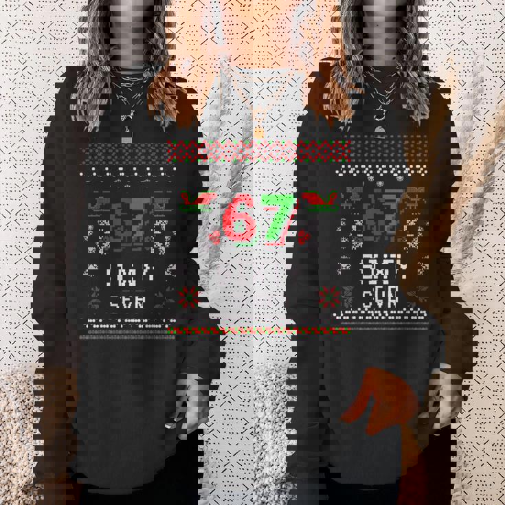 67 Six Seven Meme Ugly Christmas Sweater Sweatshirt Gifts for Her 67 Six Seven Meme Ugly Christmas Sweater Sweatshirt Gifts for Her