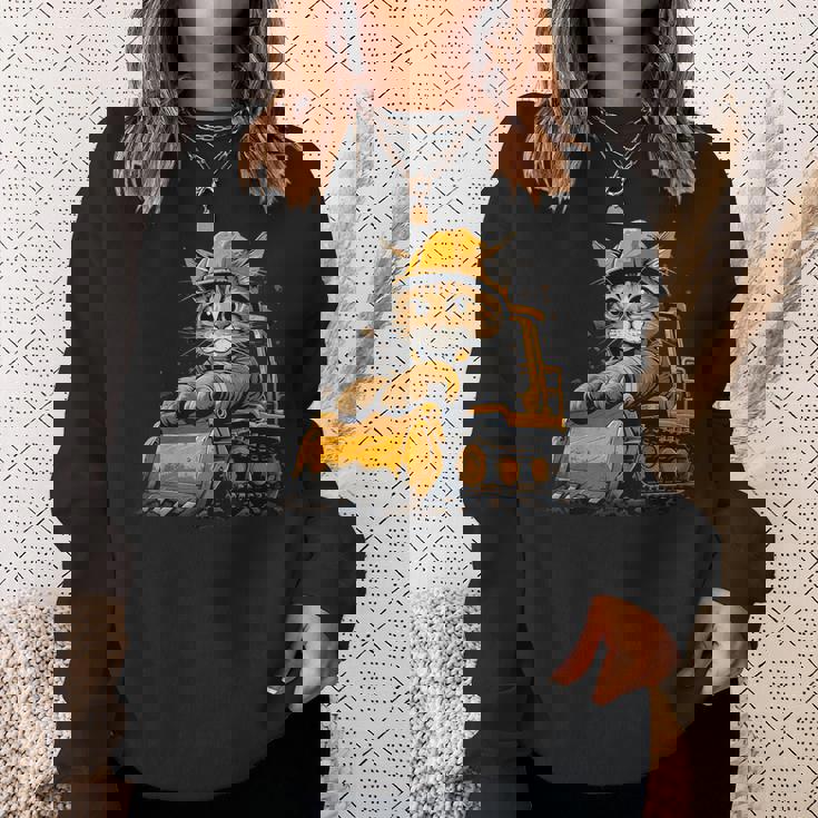 Cat 重機オペレーター スウェットシャツ 彼女への贈り物