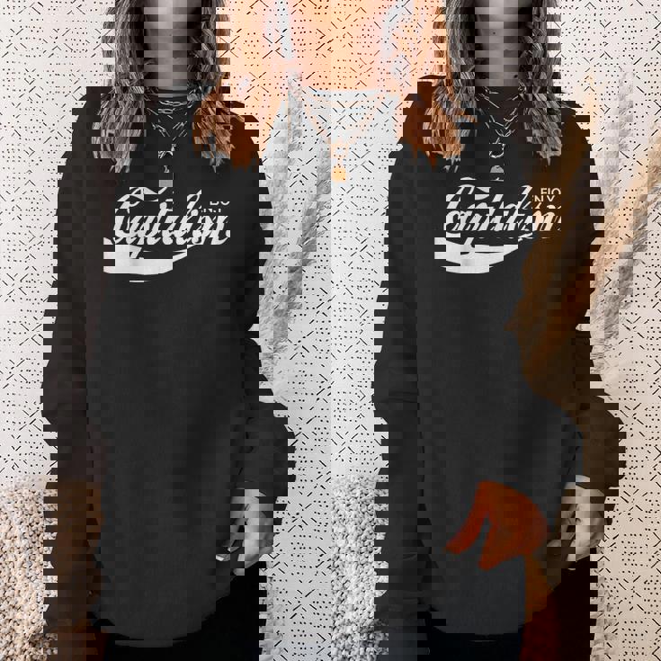 Enjoy Capitalism スウェットシャツ 彼女への贈り物