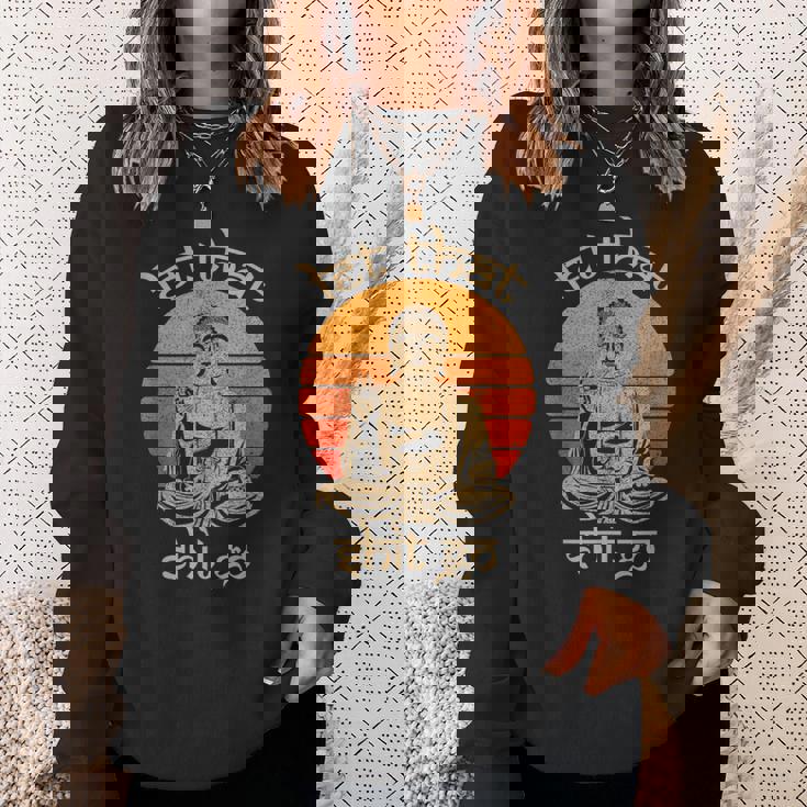 Let Thathit Go ブッダシャツ スウェットシャツ 彼女への贈り物