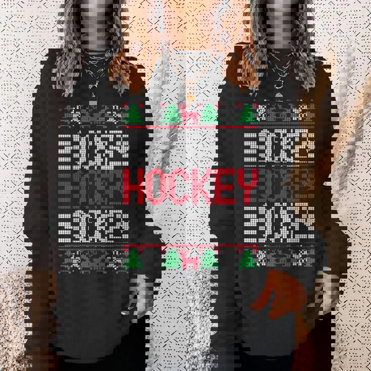 Xmas Ornaments Ugly Christmas Sweater Hockey Player Sweatshirt Gifts for Her Xmas Ornaments Ugly Christmas Sweater Hockey Player Sweatshirt Gifts for Her