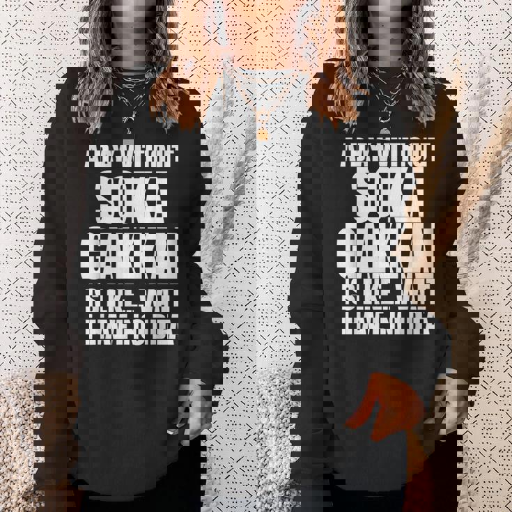 oka Gakkai For Practitioners Ofoka Gakkai スウェットシャツ 彼女への贈り物