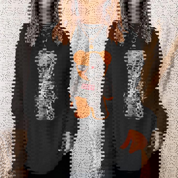 Future Is Now テディベアロボット スウェットシャツ 彼女への贈り物