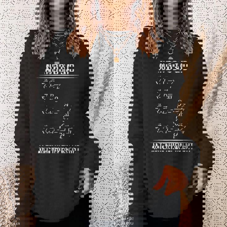 Godaid Maxwell Equations And Then There Was Light スウェットシャツ 彼女への贈り物